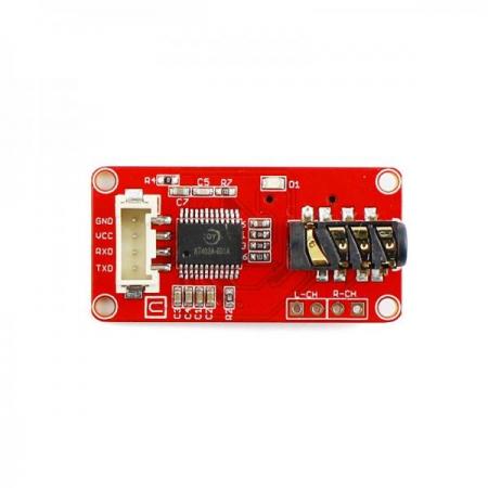 디바이스마트,MCU보드/전자키트 > 센서모듈 > 소리/음성센서,ELECROW,Crowtail- MP3 오디오 모듈 [CT009679P],WAV 및 WMV 파일과 같은 다양한 오디오 파일 셔플 및 재생 등의 작업을 지원 / 사이즈 : 20mm X 40mm