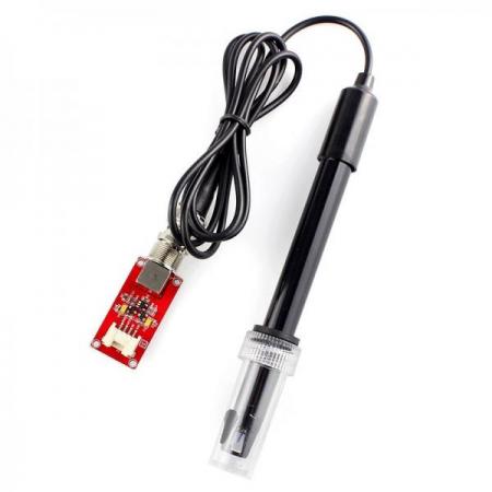 디바이스마트,MCU보드/전자키트 > 센서모듈 > 수위/빗물/PH/바람 > 빗물/PH/탁도/수위센서,ELECROW,Crowtail- PH 센서 모듈 [CRT14016P],PH 값을 테스트하는 데 사용할 수 있는 센서입니다.측정 범위 : 0-14 pH