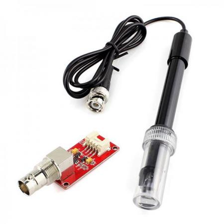 디바이스마트,MCU보드/전자키트 > 센서모듈 > 수위/빗물/PH/바람 > 빗물/PH/탁도/수위센서,ELECROW,Crowtail- PH 센서 모듈 [CRT14016P],PH 값을 테스트하는 데 사용할 수 있는 센서입니다.측정 범위 : 0-14 pH