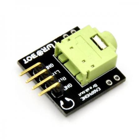 디바이스마트,MCU보드/전자키트 > 센서모듈 > 소리/음성센서,YwRobot,3.5mm 오디오 인터페이스 모듈 (DuPont 라인 타입) [ELB070692],듀퐁 라인 인터페이스 타입 / 사이즈 : 19.7 * 20.3mm / 인터페이스 : 3.5mm 오디오 잭, 4P 루퍼 / 낱개 1개 배송