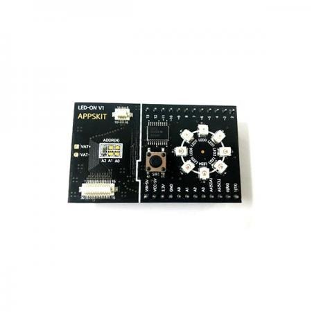 디바이스마트,MCU보드/전자키트 > 디스플레이 > LED,APPSKIT,LED-ON V1 디스플레이 노드,U-HUB V1의 I / O 확장 어댑터, PCF8574 I2C 버스 용 I / O 확장기 , 8 개의 LED 표시