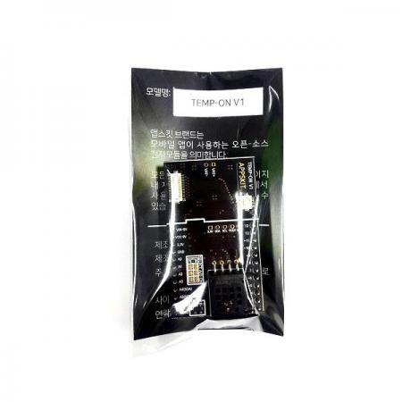 디바이스마트,MCU보드/전자키트 > 센서모듈 > 온도/습도 > 온습도겸용,APPSKIT,TEMP-ON V1 센서 노드,U-HUB V1의 I / O 확장 어댑터, AM2320 디지털 온도 및 습도 센서 내부, TMP36 내부 저전압 온도 센서