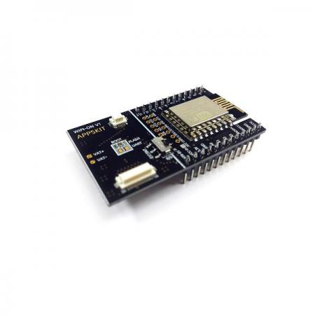 디바이스마트,MCU보드/전자키트 > 통신/네트워크 > 와이파이,APPSKIT,WIFI-ON V1 통신 노드,U-HUB V1의 I / O 확장 어댑터, ESP-12 (E) 직렬로 제어되는 WiFi 모듈 내부, 소형 보드 대 보드 커넥터