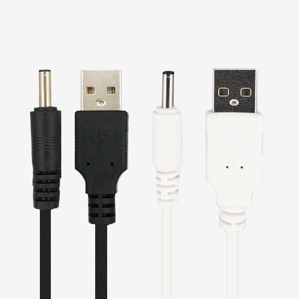 USB 전원 충전케이블 DC 5V 외경3.5 /내경1.4 [1M] [색상선택][MO-CB-005]