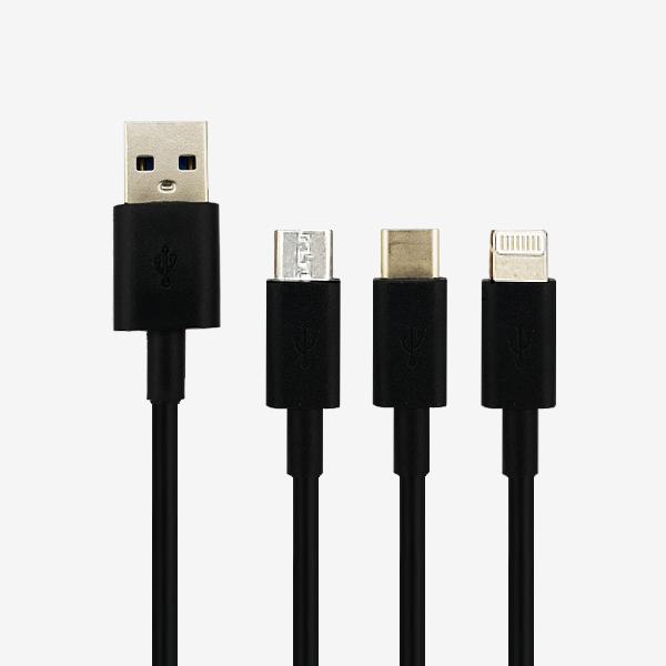 USB3.0 C타입 고속충전케이블[1M][블랙][MO-CB-055]