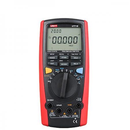 디바이스마트,계측기/측정공구 > 전기/전자 계측기 > 휴대형멀티미터,UNI-T,디지털 멀티미터 UT71B,UT71B는 100kHz 대역폭, 높은 측정 정확도 및 대용량 데이터 저장 기능을 갖춘 True RMS 디지털 멀티 미터입니다.