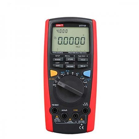 디바이스마트,계측기/측정공구 > 전기/전자 계측기 > 휴대형멀티미터,UNI-T,디지털 멀티미터 UT71D,UT71D는 블루투스 연결과 이중 백라이트를 갖춘 진정한 RMS 인텔리전트 멀티 미터입니다. Max / Min / Rel 테스트 모드, 아날로그 바 표시가 가능합니다.