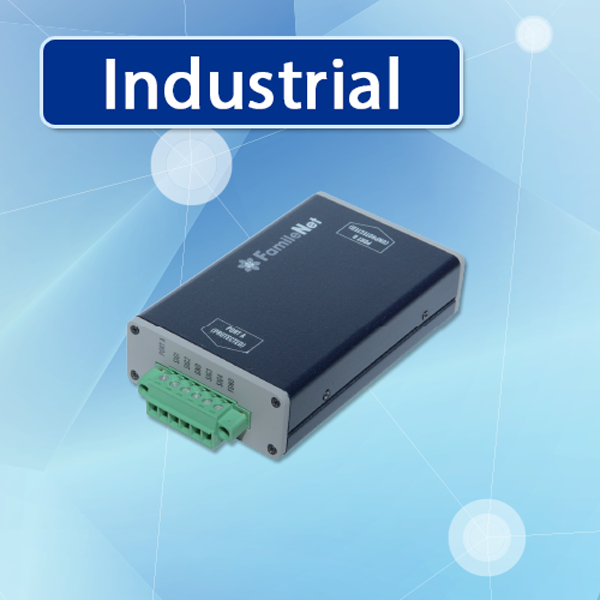 GDT(Gas Discharge Tube) 기능 3단계 RS232 서지 프로텍터 [FSP-TT/RS232-G]