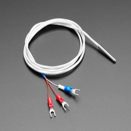 디바이스마트,센서 > 온도/습도/수위센서 > 온도 센서 > RTD,Adafruit,Platinum RTD Sensor - PT1000 - 3 Wire 1 meter long [ada-3984],온도 변화에 따라 저항 값을 변경하는 저항을 포함하는 온도 센서(써미스터) / PT 타입의 RTD / 316L 스테인레스 스틸 재질 : 최대 550°C까지 사용 가능 / 온도 범위 : -200 ~ 550 ° C (-328 ° F ~ + 1,022 ° F)