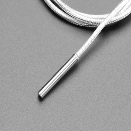 디바이스마트,센서 > 온도/습도/수위센서 > 온도 센서 > RTD,Adafruit,Platinum RTD Sensor - PT1000 - 3 Wire 1 meter long [ada-3984],온도 변화에 따라 저항 값을 변경하는 저항을 포함하는 온도 센서(써미스터) / PT 타입의 RTD / 316L 스테인레스 스틸 재질 : 최대 550°C까지 사용 가능 / 온도 범위 : -200 ~ 550 ° C (-328 ° F ~ + 1,022 ° F)