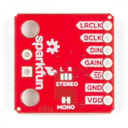 디바이스마트,MCU보드/전자키트,SparkFun,SparkFun I2S Audio Breakout - MAX98357A [DEV-14809],I2S 오디오를 아날로그 신호로 변환하여 스피커를 구동하는 MAX98357A 디지털 - 아날로그 컨버터 (DAC)를 사용 / 최대 3.2W의 전력을 4Ω 부하에 전달할  수 있는 클래스 D 증폭기를 사용하여 신호 증폭 / 몇개의 핀 연결만으로 작동시킬 수 있음 / 공급 전압: 2.5V - 5.5V