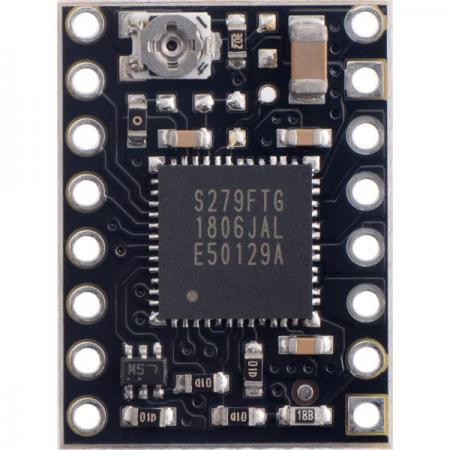 디바이스마트,기계/제어/로봇/모터 > 모터드라이버 > 스텝모터 드라이버 > 바이폴라 스텝모터 드라이버,Pololu,TB67S279FTG Stepper Motor Driver Compact Carrier 2A #3098,스테핑 모터 드라이버 / 간단한 스텝 및 방향 제어 인터페이스 / 저전압, 과전류 및과 온도 보호 기능 / 작동 전압: 10V~47V / 연속 전류: 1.1A / 최대 연속 전류 : 2A