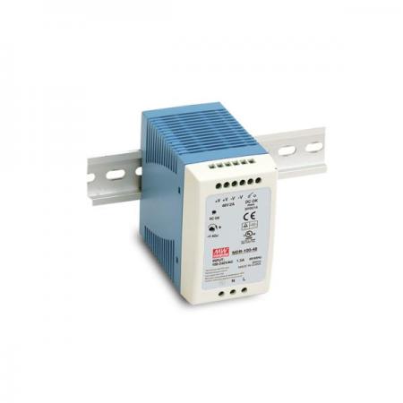 디바이스마트,전원/파워/배터리 > SMPS > DIN Rail 타입,MEANWELL,MDR-100-48,DIN Rail 타입 1채널 96W SMPS / 출력전압 : 48V / 출력전류 : 2A / 입력전압 : AC 85~264V / 변환효율 : 88% / MEANWELL