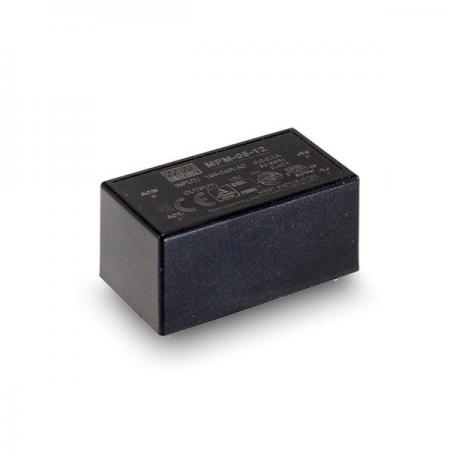 디바이스마트,전원/파워/배터리 > SMPS > SMPS (미분류) > AC-DC컨버터 (기판분리),MEANWELL,MPM-05-12,On Board 타입 1채널 5W SMPS / 출력전압 : 12V / 출력전류 : 420mA / 입력전압 : AC 80~264V / 변환효율 : 80%