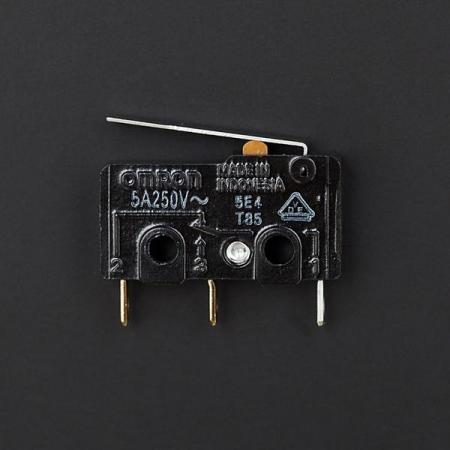 디바이스마트,스위치/부저/전기부품 > 스위치 > 마이크로 스위치/리미트 스위치,DFROBOT,Microswitch-5A/250V（especially for Ultimaker 3D printer）[FIT0213],매우 민감하고 안정적인 스위치로 산업 자동화 프로젝트에 공통적으로 사용되며, 배선과 부착이 간편하여 ,DIY projetcs나 로봇이나,DIY 3D 프린터, 물체를 감지하는데도 좋습니다