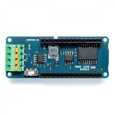 디바이스마트,오픈소스/코딩교육 > 아두이노 > 아두이노 정품 보드/쉴드/키트,아두이노,Arduino MKR CAN Shield,ASX00005 / CAN 통신을 사용하는 스마트카, 산업용 센서 등 산업용 시스템에서 아두이노 MKR을 활용해 IoT 프로젝트를 가능하게 해주는 쉴드 / 컨트롤러 MCP2515, 트랜시버 TJA1049, 컨버터 TPS54232 칩셋 기반 / 동작 전압 : 3.3V