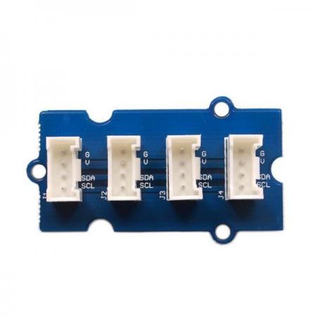 디바이스마트,MCU보드/전자키트 > 전원/신호/저장/응용 > 인터페이스/먹서,Seeedstudio,Grove - I2C Hub [103020006],I2C 디바이스를 Grobe 실드에 연결하기위한 Grobe 확장 모듈 / 범용 4 핀 - X2 4 핀 케이블과 함께 사용할 수 있으며 대부분의 개발 목적에 적합한 최대 7개의 I2C 디바 이스를 연결 가능