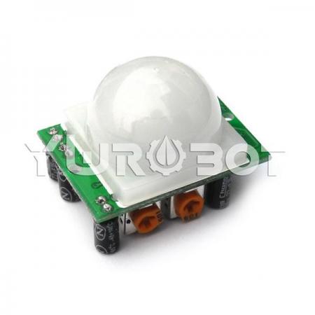 디바이스마트,MCU보드/전자키트 > 센서모듈 > 모션/제스처 > 움직임/재실/모션센서,YwRobot,HC-SR501 적외선 인체 감지 센서 모듈 [SEN330101],사람의 움직임 감지에 적합 / 전압 : 5-20V / 출력 : 레벨 신호 / 감지 범위 : 120 °~ / 감지 거리 : 7m~ 32*24mm