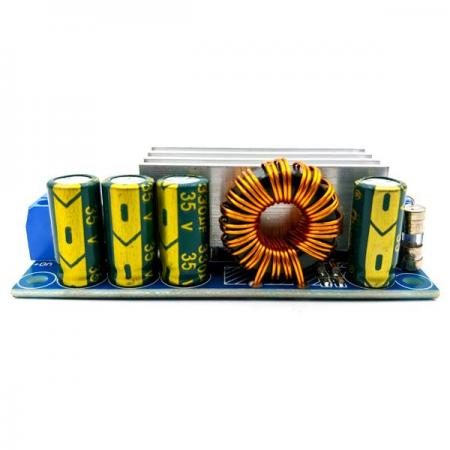 디바이스마트,전원/파워/배터리 > DC-DC 컨버터 모듈 > 승압·강하형 모듈(외장) > 비절연 스위칭 모듈,SZH,3A Buck-Boost DC-DC 듀얼 컨버터 모듈 [SZH-EK341],외장형 / 가변출력전압 / 가변출력전류 / 가변방식 : 트리머 / 1ch 출력 / 승압·강하형 35W 비절연 스위칭 컨버터 / 입력전압 : 5V~30V / 출력전압 : 0.5V~30V / 출력전류 : 3A / 변환효율 : 87%~91% / 스위칭 주파수 : 180kHz / 입력단자 : 터미널블록 / 출력단자 : 터미널블록 / 패키지 : PCB / 5A 퓨즈 내장