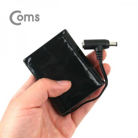 디바이스마트,전원/파워/배터리 > 배터리/배터리홀더 > 배터리팩 Pack > 리튬이온 Li-ion,Coms,[LC3094] Coms 18650 충전지 팩(T자형), DC12V/2.6Ah / 3.7V/2600mA*3ea,제조사 : Coms / 셀 규격 : 18650 / 셀연결방식 : 3S1P / 내부 셀 갯수 : 3개 / 전압 : 12V / 용량 : 2600mAh / 소재 Li-ion / 충전단자 : DC잭 5.5×2.1 소켓 / 출력단자 : DC잭 5.5×2.1 플러그 / 특징 : 동시 충·방전 불가