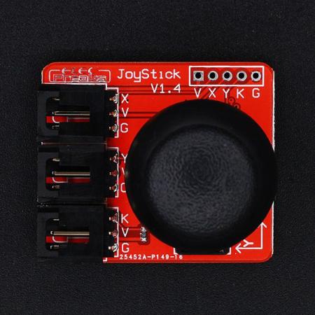 디바이스마트,MCU보드/전자키트 > 버튼/스위치/제어/RTC > 버튼/스위치/조이스틱,ELECFREAKS,Joystick breakout module BKOUT_MD01 [EF03055],Playstation2 아날로그 조이스틱을 위한 브레이크 아웃 모듈 / 로봇 프로젝트에 활용 / 2개의 아날로그 입력에 연결하기만 하면 로봇 X,Y 제어 가능 / 3축 (X,Y,Z (버튼)