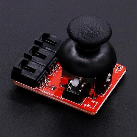 디바이스마트,MCU보드/전자키트 > 버튼/스위치/제어/RTC > 버튼/스위치/조이스틱,ELECFREAKS,Joystick breakout module BKOUT_MD01 [EF03055],Playstation2 아날로그 조이스틱을 위한 브레이크 아웃 모듈 / 로봇 프로젝트에 활용 / 2개의 아날로그 입력에 연결하기만 하면 로봇 X,Y 제어 가능 / 3축 (X,Y,Z (버튼)