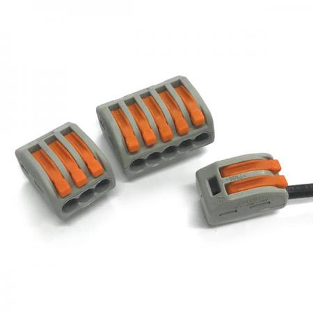 디바이스마트,케이블/전선 > 무탈피/탈피 커넥터 > 탈피 커넥터,WAGO,원터치 전선연결 커넥터 222-412 (2핀),독일 WAGO 정품 / 꽂음형 전선연결 커넥터