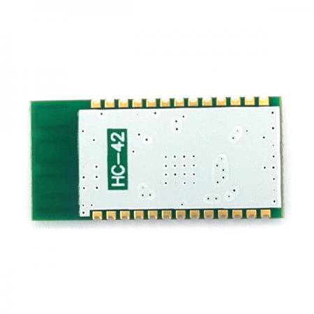 디바이스마트,MCU보드/전자키트 > 통신/네트워크 > 블루투스/BLE,Huicheng,[정품] HC-42 무선 블루투스 5 시리얼 포트 모듈 [SZH-HC105],HC-42 무선 시리얼 통신모듈 / 저전력 모드(LE) / 사물인터넷(IoT)에 사용 가능 / 작동 전압: 1.8~3.6V / 통신 가능거리 : 40m/2Mbps (Bluetooth 5.0) / 사이즈: 26.9mmX13mm