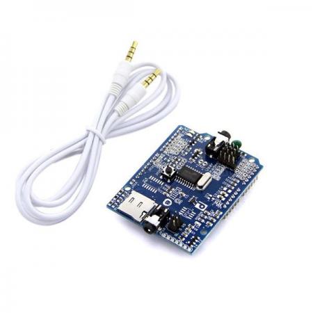 디바이스마트,오픈소스/코딩교육 > 아두이노 > 아두이노 호환쉴드,Seeedstudio,MICO Shield for Arduino [103990005],스마트폰과 인터페이스하는 Arduino프로젝트를 쉽게 만들 수 있는 쉴드이며, 아두이노 및 레오나르도용으로 설계된 커넥터가 있습니다.