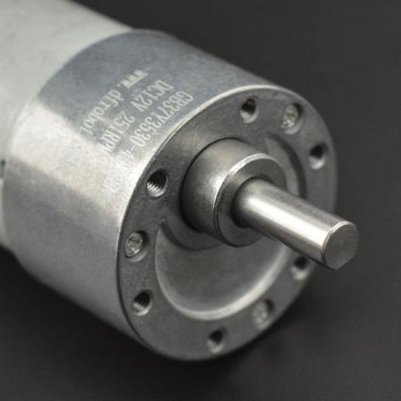 디바이스마트,기계/제어/로봇/모터 > 모터류 > DC기어드모터 > 브랜드(DFRobot) DC기어드모터,DFROBOT,Metal DC Geared Motor w/Encoder - 12V 251RPM 18Kg.cm [FIT0186],43.8:1기어비, 모터 샤프트 회전당 16 카운트 , 12V ROB0001 호환 가능 모터