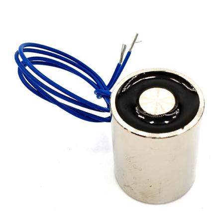 디바이스마트,스위치/부저/전기부품 > 지원부품 > 자석/네오디움 > 자석(전자석/홀더),CINLINELE,24V 130mA 30N 방습 전자석홀더 [20/25-24V],전류 공급시에 자성이 생기는 제품으로 짧은시간 강력한 흡착력을 가집니다.