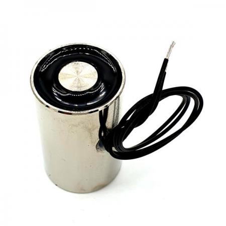 디바이스마트,스위치/부저/전기부품 > 지원부품 > 자석/네오디움 > 자석(전자석/홀더),CINLINELE,12V 400mA 80N 방습 전자석홀더 [25/40-12V],전류 공급시에 자성이 생기는 제품으로 짧은시간 강력한 흡착력을 가집니다.