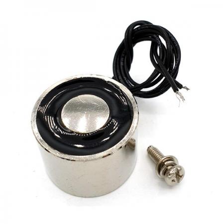 디바이스마트,스위치/부저/전기부품 > 지원부품 > 자석/네오디움 > 자석(전자석/홀더),CINLINELE,12V 400mA 100N 방습 전자석홀더 [30/22-12V],전류 공급시에 자성이 생기는 제품으로 짧은시간 강력한 흡착력을 가집니다.