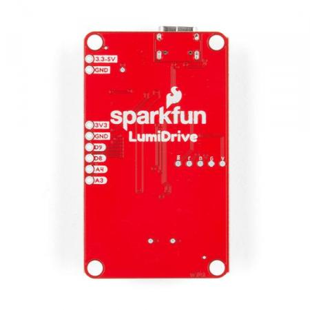디바이스마트,MCU보드/전자키트 > 디스플레이 > 디머/컨트롤러/드라이버,SparkFun,SparkFun LumiDrive LED Driver [DEV-14779],보드 자체에서 직접 APA102 전체를 제어하고 개인화 가능 / LumiDrive는 컴퓨터에 USB 드라이브처럼 열어 플러그를 꽂기 때문에 코드를 드라이브 내부에 직접 저장하면 Arduino 장치와 매우 흡사