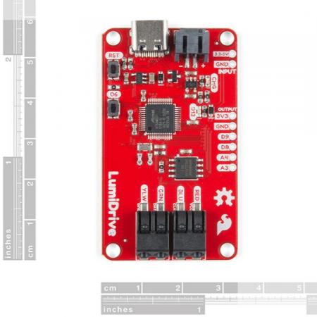 디바이스마트,MCU보드/전자키트 > 디스플레이 > 디머/컨트롤러/드라이버,SparkFun,SparkFun LumiDrive LED Driver [DEV-14779],보드 자체에서 직접 APA102 전체를 제어하고 개인화 가능 / LumiDrive는 컴퓨터에 USB 드라이브처럼 열어 플러그를 꽂기 때문에 코드를 드라이브 내부에 직접 저장하면 Arduino 장치와 매우 흡사
