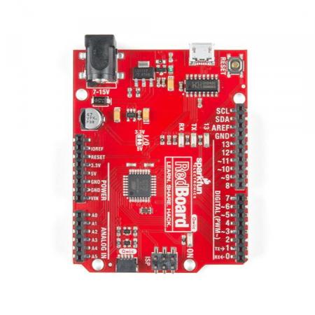 디바이스마트,오픈소스/코딩교육 > 아두이노 > 아두이노 호환보드,SparkFun,SparkFun RedBoard Qwiic [DEV-15123],아두이노 호환보드 / Arduino IDE를 사용하여 USB Micro-B 케이블로 프로그래밍 가능 / 마이크로 USB 커넥터를 지원 / 입력 전압: 7-15V