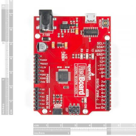 디바이스마트,오픈소스/코딩교육 > 아두이노 > 아두이노 호환보드,SparkFun,SparkFun RedBoard Qwiic [DEV-15123],아두이노 호환보드 / Arduino IDE를 사용하여 USB Micro-B 케이블로 프로그래밍 가능 / 마이크로 USB 커넥터를 지원 / 입력 전압: 7-15V