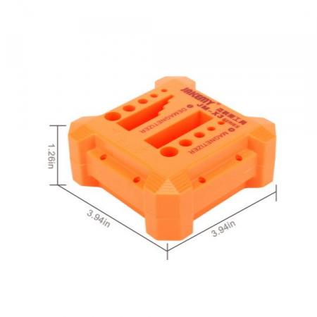 디바이스마트,수공구/전자공구/전동공구 > 전동/엔진공구 > 드릴공구 > 전동팁/자화기,JAKEMY,[JM-X3] 다목적 블록형 자화기,드라이버의 자성을 생성/소멸 할 수 있어 작업효율을 높여주는 자화기 입니다.