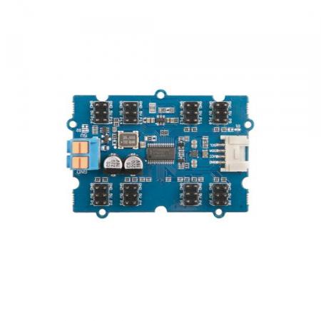 디바이스마트,MCU보드/전자키트 > 버튼/스위치/제어/RTC > 모터/모터컨트롤,Seeedstudio,Grove - 16-Channel PWM Driver (PCA9685) [108020102],아두이노 호환 / NXP PCA9685를 기반 / 외부 전원 공급 장치로 최대 16개의 서보 구동 가능 / 서보드라이버, RGB 또는 RGBA LED 드라이버 기능