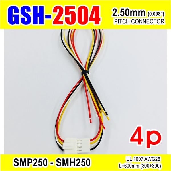 [GSH-2504] SMP250-SMH250-4p 2.5mm(0.098