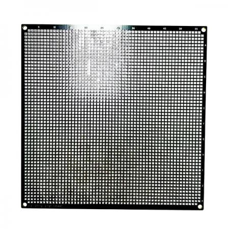 디바이스마트,커넥터/PCB > PCB기판/관련상품 > 특수기판 > 특수제작 PCB,거상인,[GA9] 150*150 사각만능기판 - 양면,사각형 타입의 납땜이 쉬운 양면 기판 / 은색으로 반사 효과 탁월