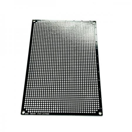 디바이스마트,커넥터/PCB > PCB기판/관련상품 > 특수기판 > 특수제작 PCB,거상인,[RA12] 100*150 보급형 원형만능기판 - 양면,납땜 작업성이 우수한 원형 양면 기판 / Pitch : 2.54mm