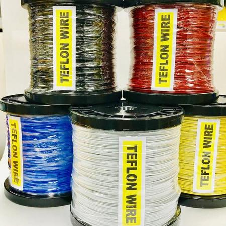디바이스마트,케이블/전선 > KS/UL/절연전선 > 범용전선,거상인,[GSH-804102] TEFLON WIRE_0.4mm_AWG26_White_단심_100M,TEFLON WIRE / 100M / AWG : 26 (0.4mm) / 단심 / 흰색