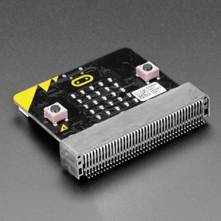 디바이스마트,오픈소스/코딩교육 > Micro:Bit > 마이크로비트 케이스/악세사리,Adafruit,SMT Right-Angle Connector for micro:bit [ada-3887],마이크로비트용으로 설계된 표면실장형 엣지 커넥터로 매우 얇고 SMT이라서 자동화가 편리 / 마이크로비트가 PCB와 평행하게 놓이는 직각 타입