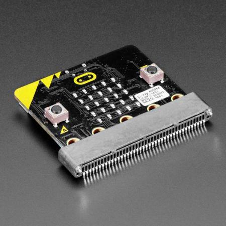디바이스마트,오픈소스/코딩교육 > Micro:Bit > 마이크로비트 케이스/악세사리,Adafruit,SMT Straight Connector for micro:bit [ada-3888],마이크로비트용으로 설계된 표면실장형 엣지 커넥터로 매우 얇고 SMT이라서 자동화가 편리 / 마이크로비트가 PCB에 수직으로 삽입되는 스트레이트 타입