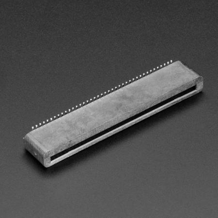 디바이스마트,오픈소스/코딩교육 > Micro:Bit > 마이크로비트 케이스/악세사리,Adafruit,SMT Straight Connector for micro:bit [ada-3888],마이크로비트용으로 설계된 표면실장형 엣지 커넥터로 매우 얇고 SMT이라서 자동화가 편리 / 마이크로비트가 PCB에 수직으로 삽입되는 스트레이트 타입