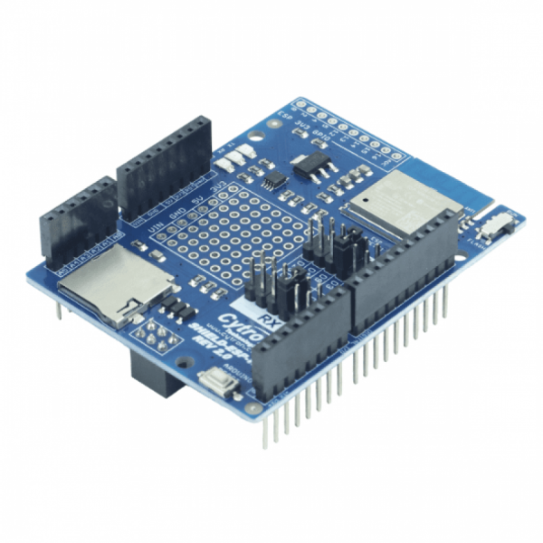 디바이스마트,오픈소스/코딩교육 > 아두이노 > 아두이노 호환쉴드,Cytron,Cytron ESP8266 WiFi Shield [SHIELD-ESP-WIFI],아두이노 호환 쉴드 / AT 펌웨어 탑재 / WiFi 모듈과 통신할 수 있는 쉽고 안정적인 UART 인터페이스 제공 / ESP8266 / 802.11 b/g/n