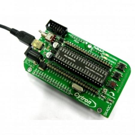 디바이스마트,MCU보드/전자키트 > 개발용 장비 > PIC 프로그래머,Cytron,40 pins PIC Start-Up Kit [SK40C],40핀 PIC16F 및 PIC18F 호환 / 플러그 앤 플레이 / 전압 7V-15V