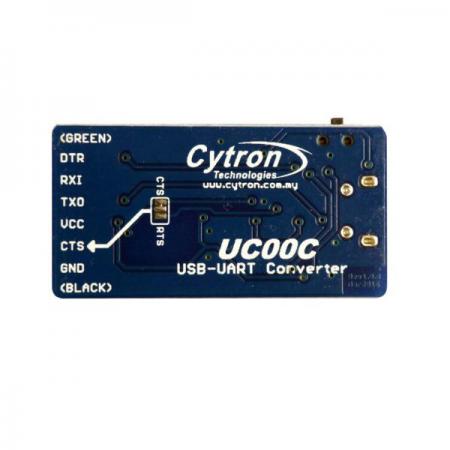 디바이스마트,MCU보드/전자키트 > 개발용 장비 > USB/RS232/RS485 컨버터,Cytron,UC00C (CH340) USB to UART Converter [UC00C],H340 칩셋 기반 USB to RS485 converter / WindowsXP, Vista, Windows7, 8, Linux, MacOS 호환/5V 및 3V 전환 스위치 내장