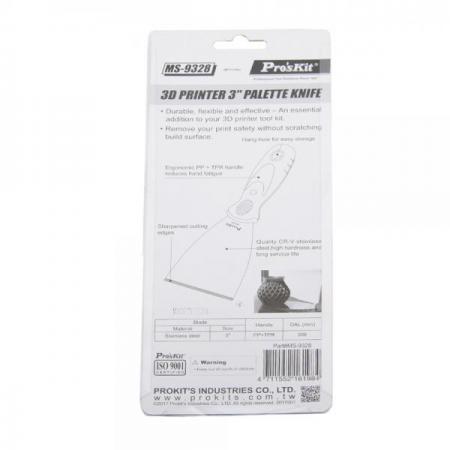 디바이스마트,수공구/전자공구/전동공구 > 작업공구 > 목공용공구 > 헤라,Coms,PROKIT (MS-9328) 다용도 헤라 / 3D 프린터용 스테인레스 헤라 [PK198],3D 프린트 잔여물을 스크래치 없이 지우는데에 필요합니다. 그 밖에 스티커나 테이프 자국 제거에도 효과적입니다.